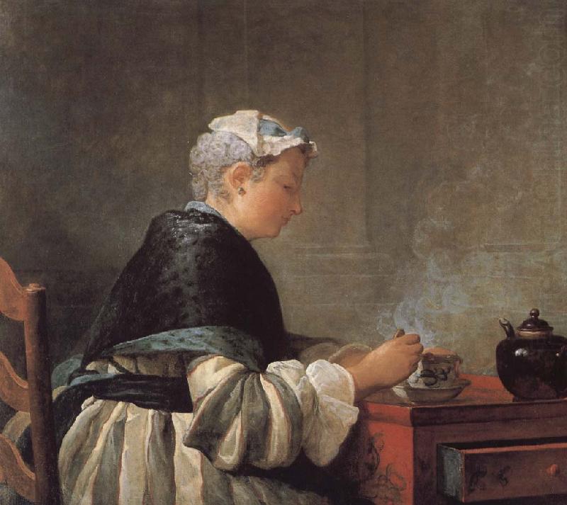 Jean Baptiste Simeon Chardin Tea lady china oil painting image